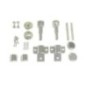 ricambio kit coppia cerniere cromate per porta battente 6 mm Drop modello AP ricambio kit coppia cerniere cromate per porta battente 6 mm Drop modello AP