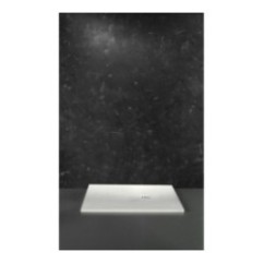 ARDESIA piatto doccia marmoresina rettangolare 200x70 con piletta finitura antracite altezza 3cm