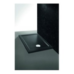 LOW ARDESIA piatto doccia acrilico rettangolare 180x70 con piletta finitura bianco altezza 4cm