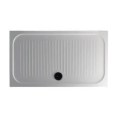 H6-FLAT piatto doccia ceramica 140X80 altezza 6cm