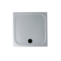 H6-FLAT piatto doccia ceramica cm 90x90 altezza 6cm