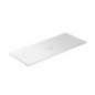 FOLIA Piatto doccia ceramica rettangolare cm. 140x70 finitura bianco matt altezza 3cm