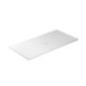 FOLIA Piatto doccia ceramica rettangolare cm. 160x80 finitura bianco matt altezza 3cm
