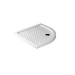 Piatto doccia semicircolare ceramica H6 - 1061 altezza 6cm