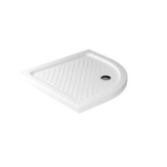 Piatto doccia semicircolare ceramica H6 - 1062 altezza 6cm
