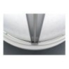 CORIAM Box doccia Circolare scorrevole finitura argento satinato 75 cm acrilico (misura 68/70-88/90 h.185 raggio 38)