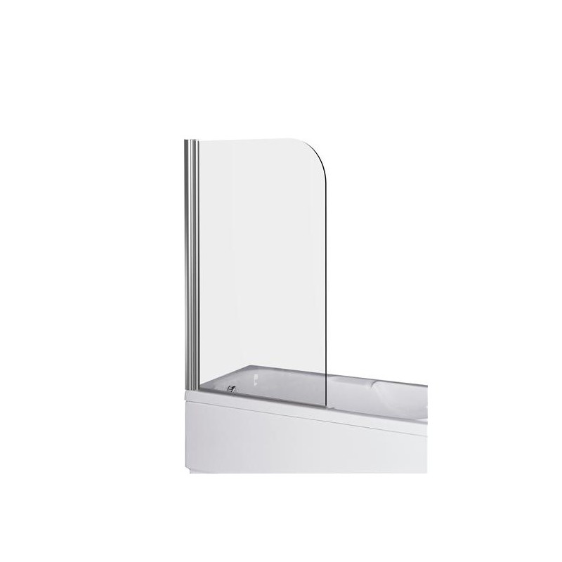 FLIPPER1 coprivasca 1 anta finitura cromo 85 cm trasparente (misura 85 h.140)