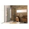 FERBOX - QUBO Box doccia Angolare cm 100 finitura cromo lucido (misura 97/100-97/100 h.195)