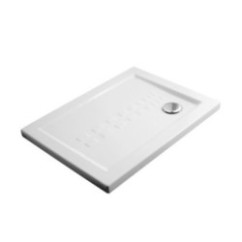 IBIS piatto doccia 72X90 extra piatto in ceramica con antiscivolo altezza 5,5cm