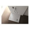 IBIS RECTANGULAR piatto doccia 70X100 extra piatto in ceramica con antiscivolo altezza 5,5cm