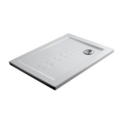 IBIS RECTANGULAR piatto doccia 70X120 extra piatto in ceramica con antiscivolo altezza 5,5cm