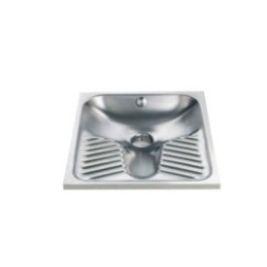 TH-2071 Turca da incasso con spartiacque inox satinato