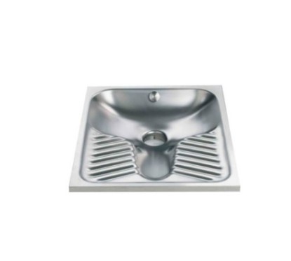 TH-2071 Turca da incasso con spartiacque inox satinato