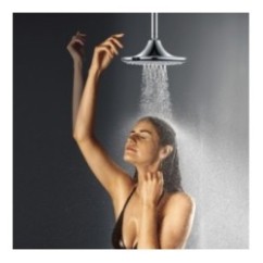 Soffione Doccia a LED con sensore di movimento diam. 240 a 2 funzioni