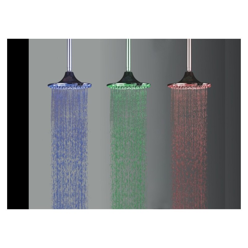 Soffione Doccia a LED con sensore di movimento diam. 240 a 2 funzioni