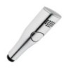 BAGNO ITALIANO KIT DOCCIA SHUT-OFF con supporto fisso abs e flessibile pvc silver 100cm colore bianco