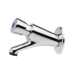 COMMUNITY COMFORT Rubinetto a muro temporizzato 1/2" 8-12 secondi finitura cromo