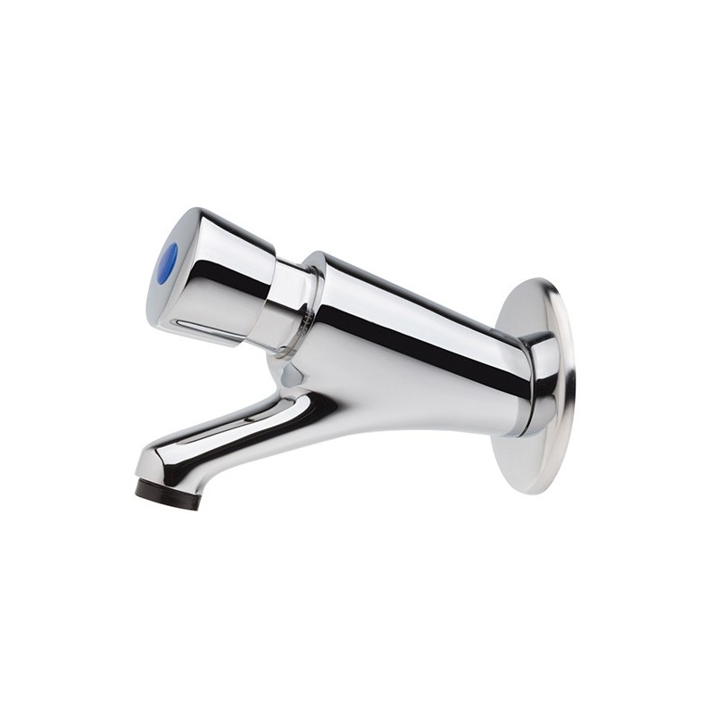 COMMUNITY COMFORT Rubinetto a muro temporizzato 1/2" 8-12 secondi finitura cromo