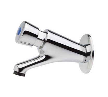 COMMUNITY COMFORT Rubinetto a muro temporizzato 1/2" 8-12 secondi finitura cromo