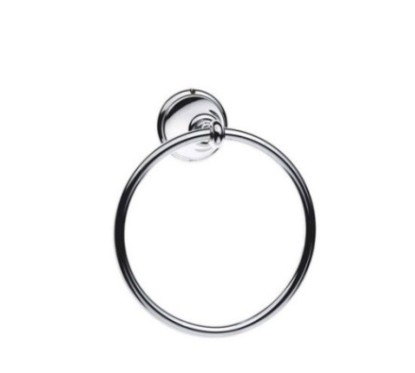 DIANA Portasalviette ad anello finitura cromo