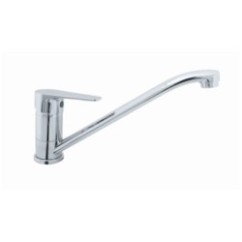 LINE monocomando lavello monoforo finitura cromo