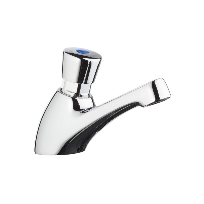 COMMUNITY COMFORT Rubinetto collo cigno temporizzato 1/2" 8-12 secondi finitura cromo