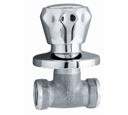 ECO2 rubinetto arresto incasso 1/2" finitura cromo