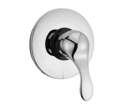 DUNA Monocomando doccia incasso finitura cromo