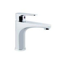 LINE monocomando lavabo alto senza scarico finitura cromo