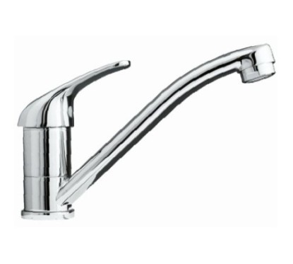 CIAO monocomando lavello monoforo canna corta finitura cromo