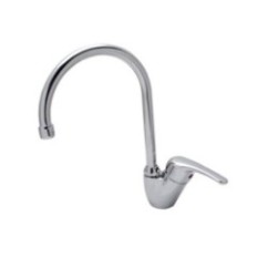 ONDA rubinetto monocomando lavello laterale bocca a "P"