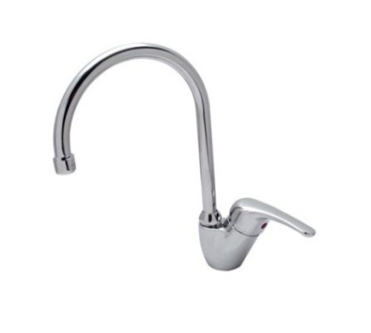 ONDA rubinetto monocomando lavello laterale bocca a "P"