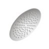 ROUND FLAT Soffione rotondo in acciaio diam 20