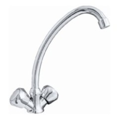 ECO2 monoforo lavello canna jota finitura cromo