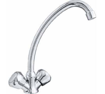 ECO2 monoforo lavello canna jota finitura cromo