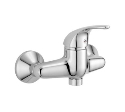 ITALY Monocomando doccia esterno senza kit doccia finitura cromo con cartuccia a risparmio d'acqua