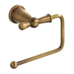 ARMONIA portarotolo senza coperchio finitura bronzo