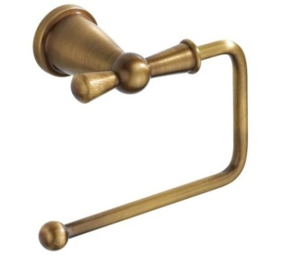 ARMONIA portarotolo senza coperchio finitura bronzo