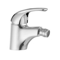 ITALY Monocomando bidet con scarico automatico finitura cromo con cartuccia a risparmio d'acqua