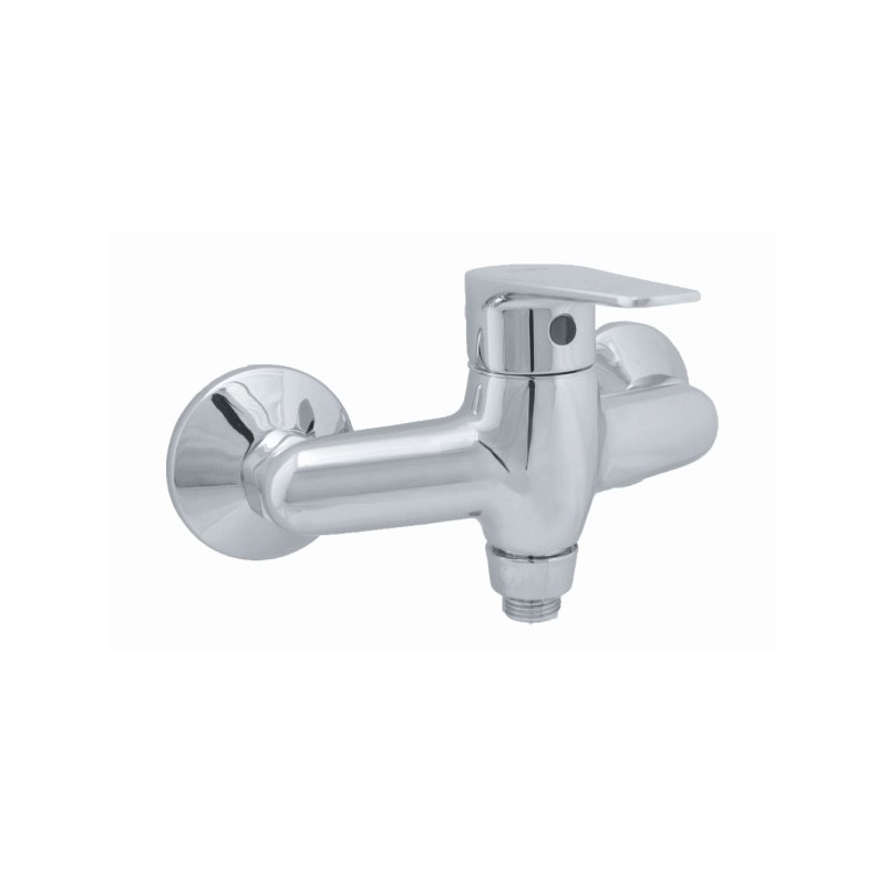 LINE monocomando doccia esterno senza duplex finitura cromo