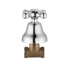 MAREA Rubinetto arresto incasso 1/2" finitura dark bronze