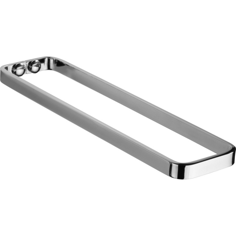 JOLLY porta salvietta doppio in ottone cromato