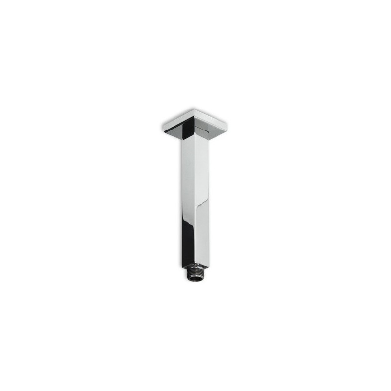 BRACCIO QUADRO 151 Braccio quadro a soffitto L. 250x25 in acciaio inox finitura super mirror