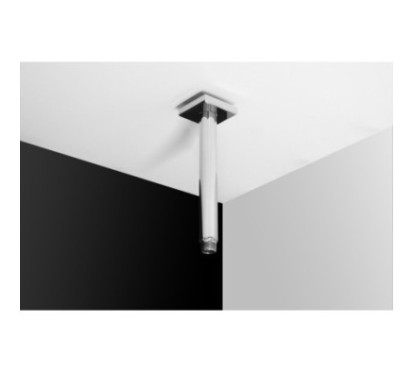 BRACCIO TONDO 156 Braccio tondo a soffitto L. 250x25 in acciaio inox finitura super mirror