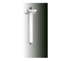 Braccio Soffione Quadrato Soffitto