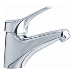 TREND monocomando lavabo senza scarico finitura cromo