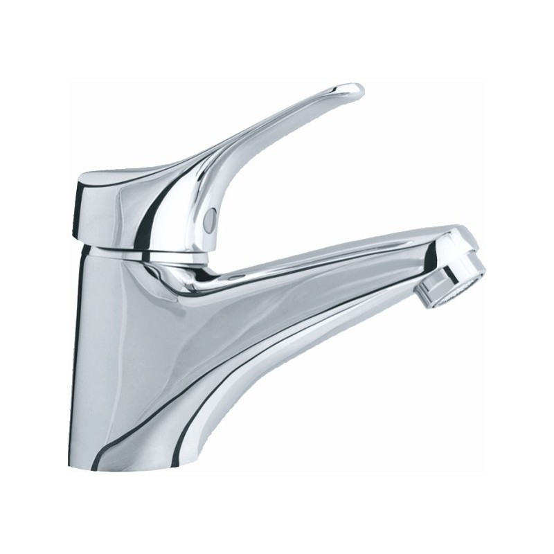 TREND monocomando lavabo senza scarico finitura cromo