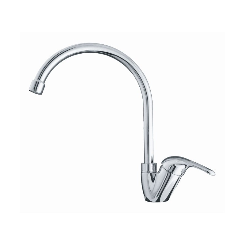 CIAO monocomando lavello leva laterale finitura cromo