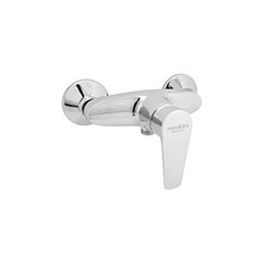 TEMA Monocomando doccia esterno senza kit doccia finitura cromo con cartuccia a risparmio d'acqua