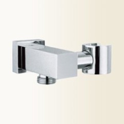 WELLNESS Presa ad acqua quadrata in ottone ad angolo